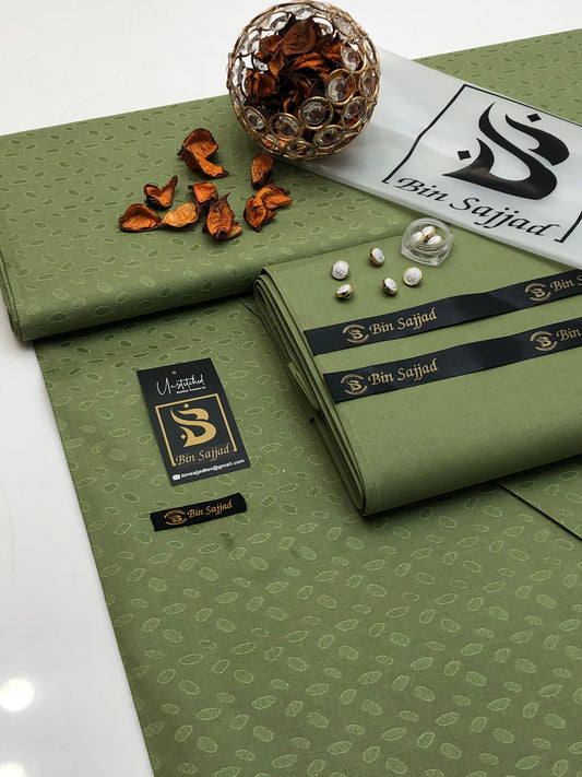 SELF FINISH PREMIUM COTTON | English Green