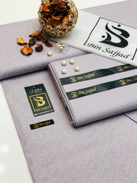 SELF FINISH PREMIUM COTTON | ARABIC LIGHT PURPLE